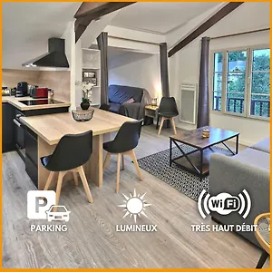 Mignon, T1 Bis Cosy & Calme, Neuf, Parking, Balcon Gerde